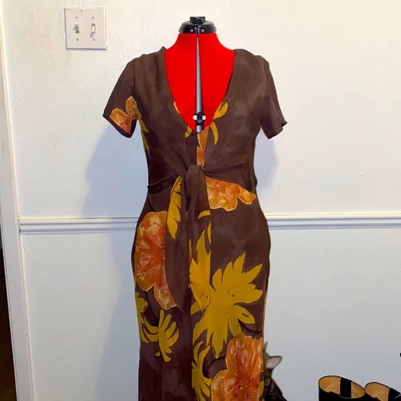 Dresses | Brown Hawaiian Style Maxi Dress | Poshmark Dresses | Brown Hawaiian Style Maxi Dress | Poshmark
